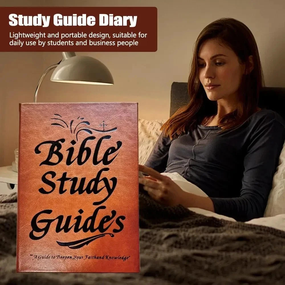 66-Page Bible Study Guide, Daily Devotional Journal,Study Notebook Based Planner