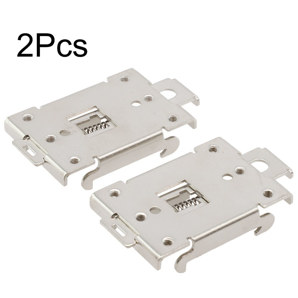 Easy to Install DIN Rail Mounting Bracket for Single Phase Relay (2 Pack)