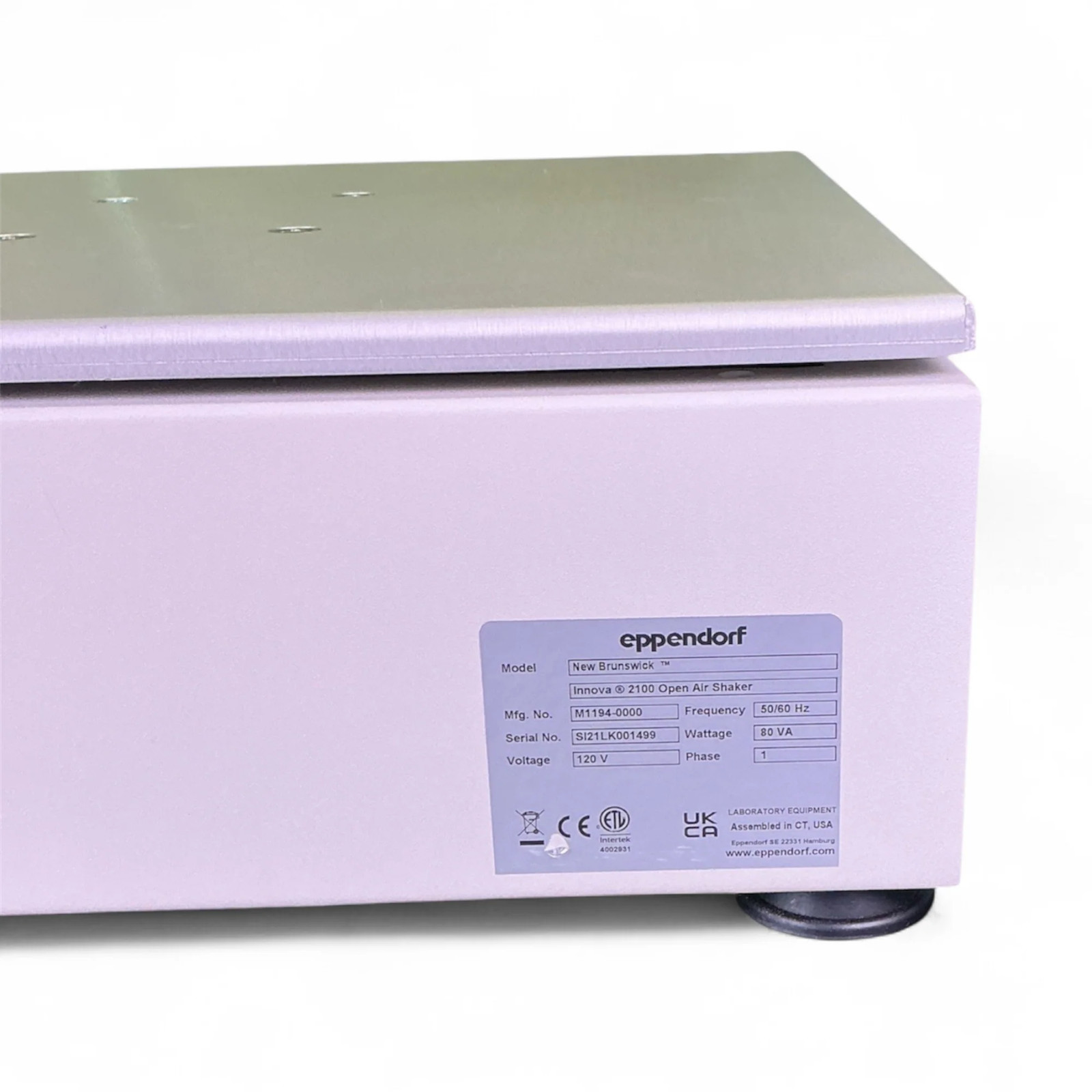 New Brunswick Scientific Innova 2100 Open Air Platform Shaker M1194-0000