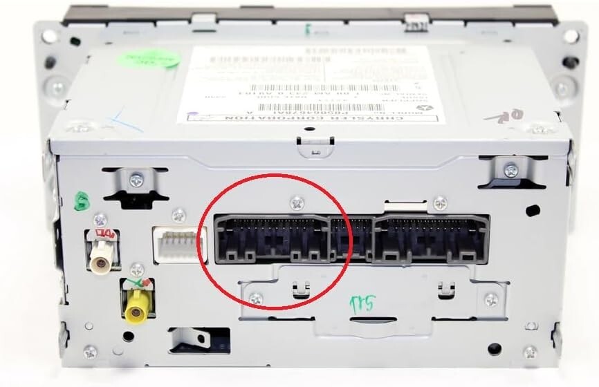 For Jeep Wrangler Backup Camera Video Reversing Adapter Cable Wire for OEM Radio