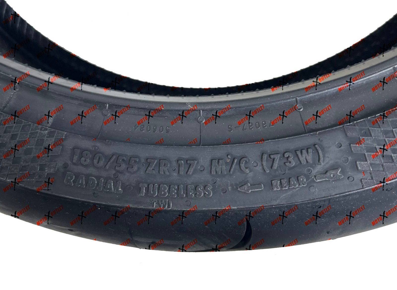 Sport Attack 180/55ZR17 Rear Tire Continental Motorcycle Conti Street 180-55-17