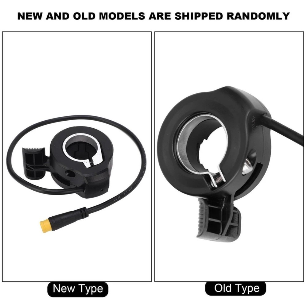 New Thumb Throttle Waterproof Plug Speed Control Accelerator for E-Bikes 1PCS