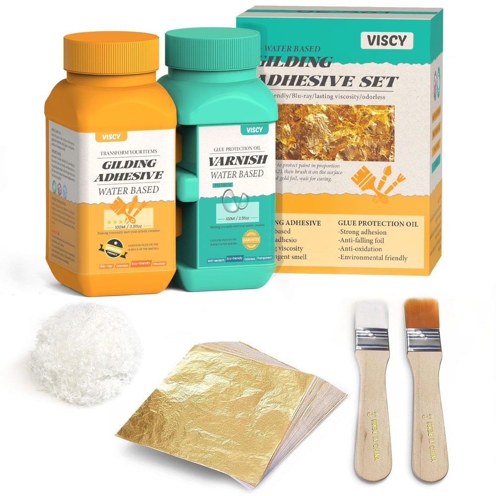 VISCY Gold Leaf Adhesive, Gilding Adhesive transparent