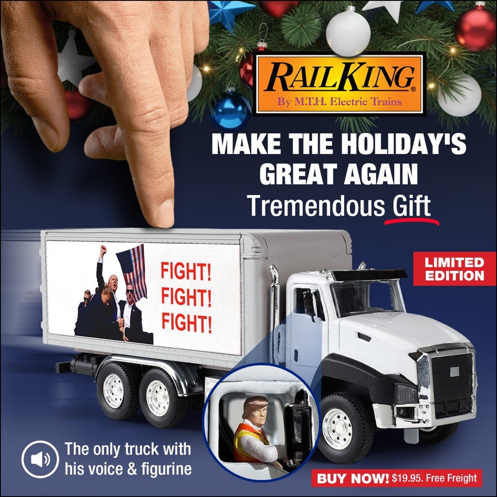 President Donald Trump "Fight, Fight, Fight" Box Truck MAGA
