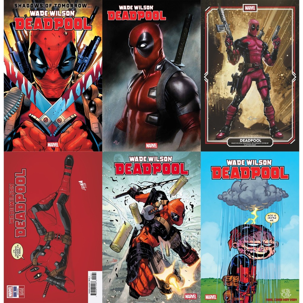 Wade Wilson: Deadpool (2026) #1 Marvel Comics COVER SELECT