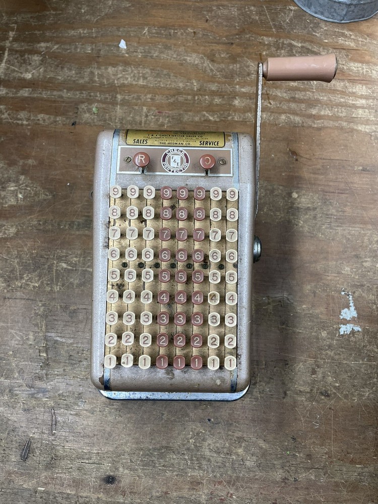 Vintage F & E Check Protector The Hedman Company