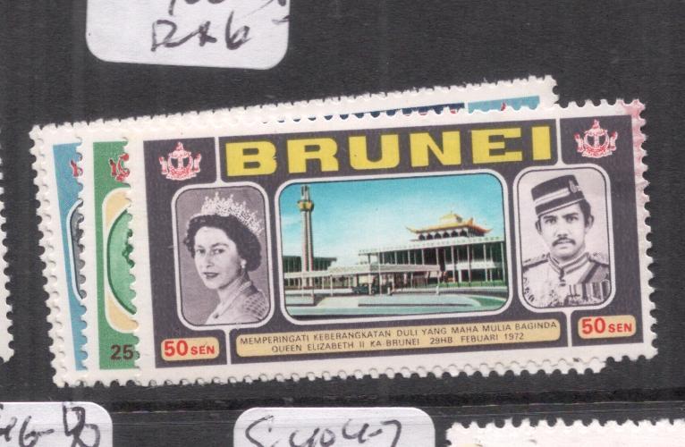 Brunei SG 192-5 MNH (2deq)