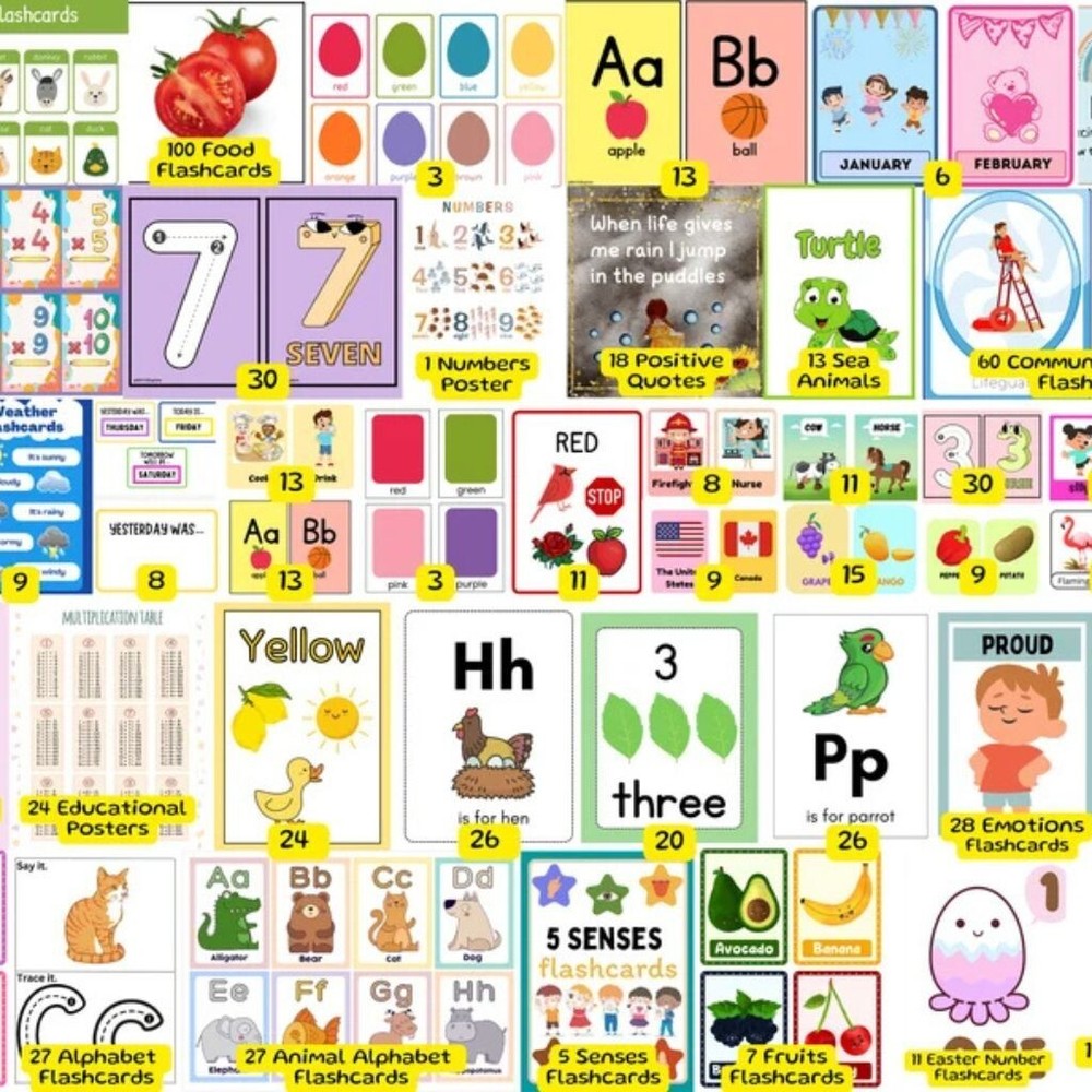 15,000+ Printable Activity Pages Mega Bundle for Preschool & Kindergarten