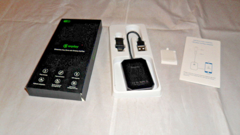 Wireless CarPlay Adapter Dongle USB For Apple iOS 10+ Car Auto Navigation Player