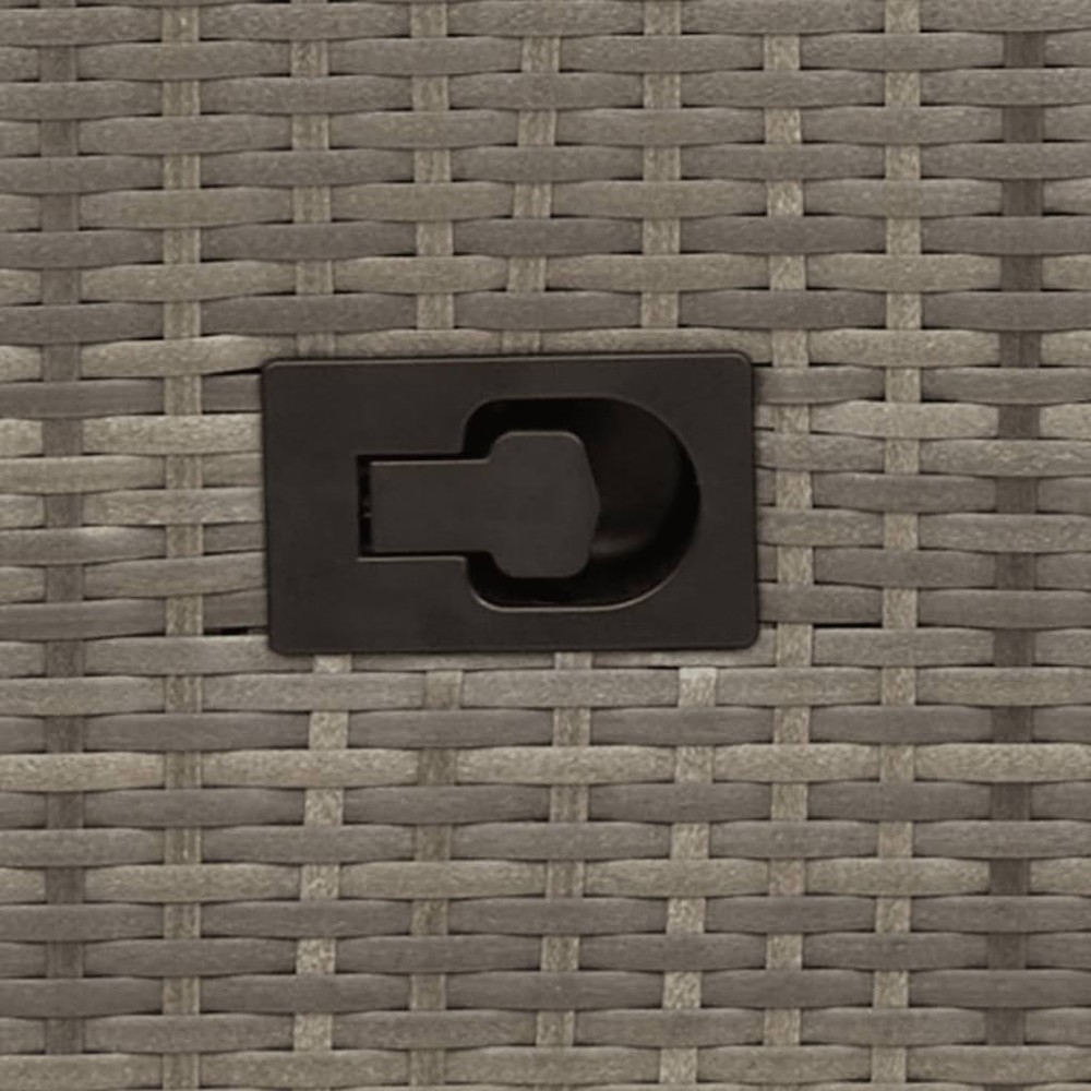 Reclining Garden Chair Grey