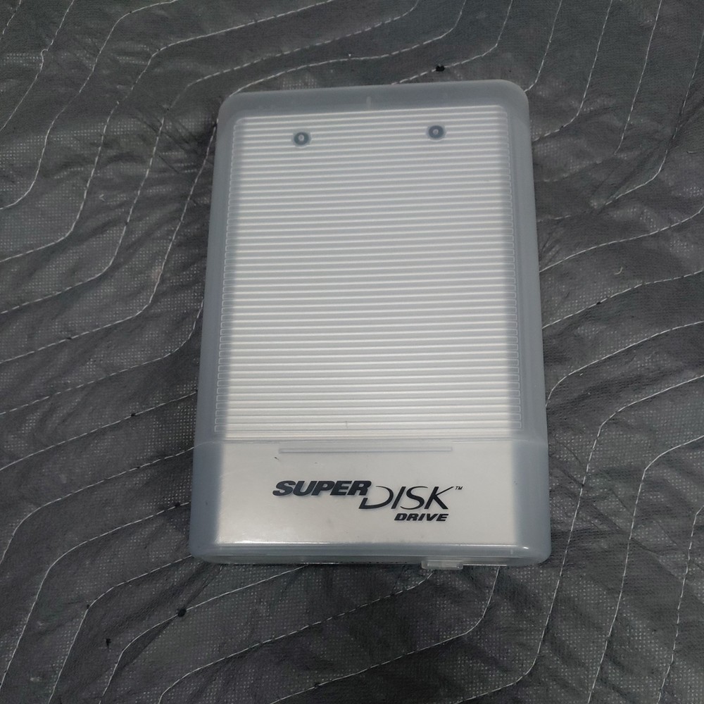 Imation Super Disk USB Drive for Macintosh Model SD-USB-M2 Floppy Disc No Cord