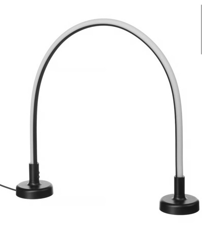 IKEA SMÅSNÖRE LED Decorative Lighting Dimmable Adjustable Table Lamp New In Box