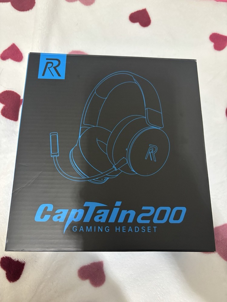 Captain 200 Wireless Gaming Headset Black