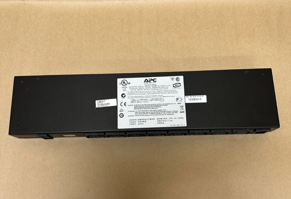 APC AP7920 Rack PDU, Switched