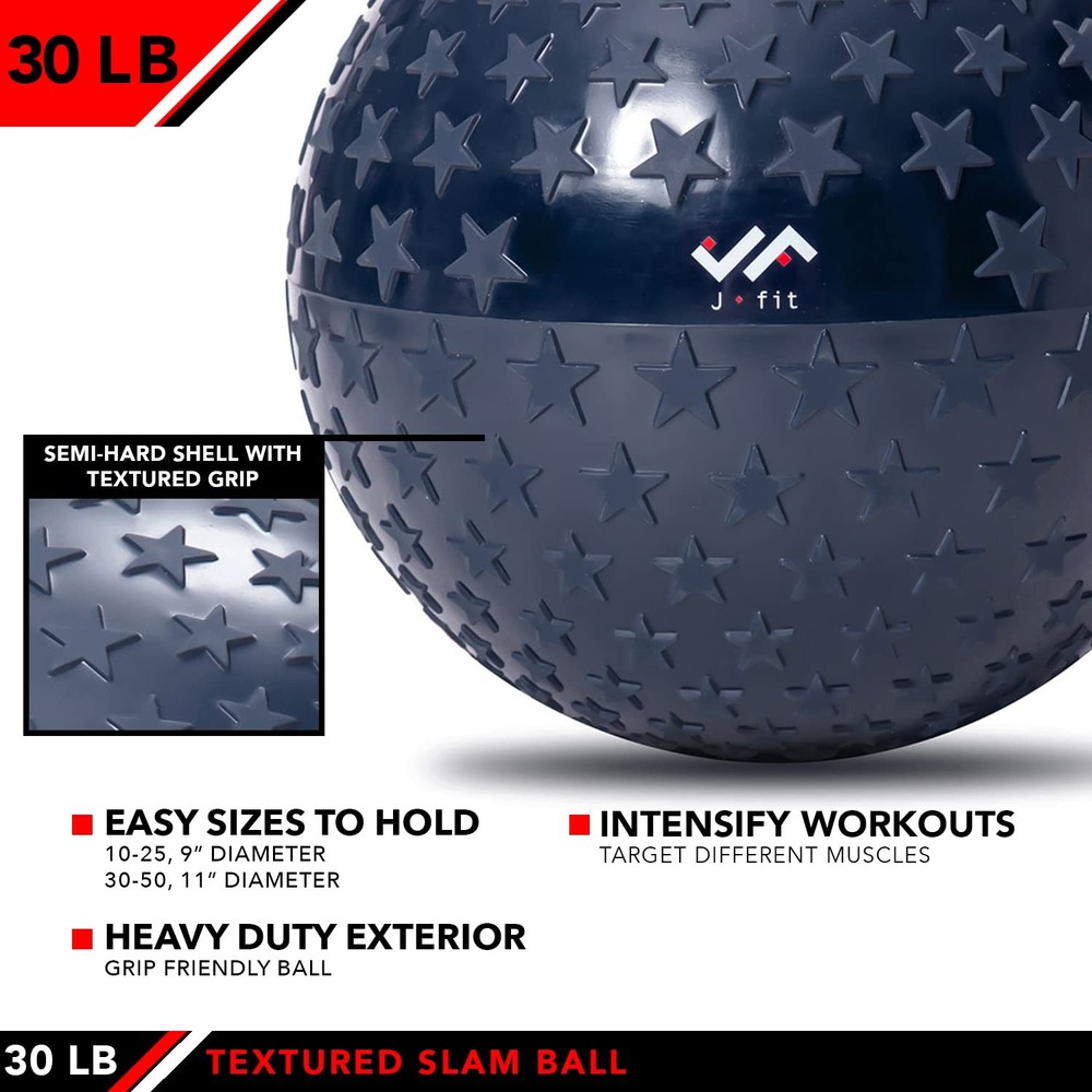 Slam Ball, Midnight Star, 30 LB