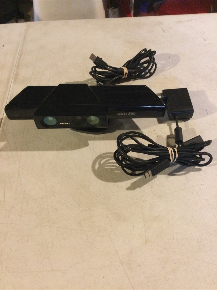 Microsoft Kinect Sensor for XBox 360 W/ Power Supply & Nylon Zoom A6
