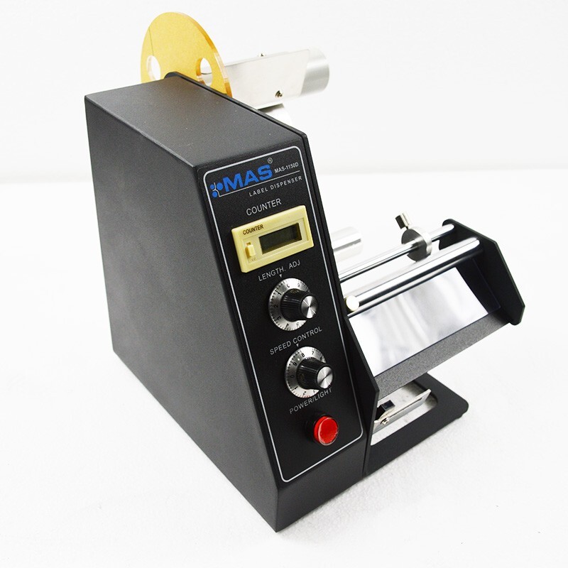 110V Automatic Label Dispenser Electric Sticker Stripper Separating Machine