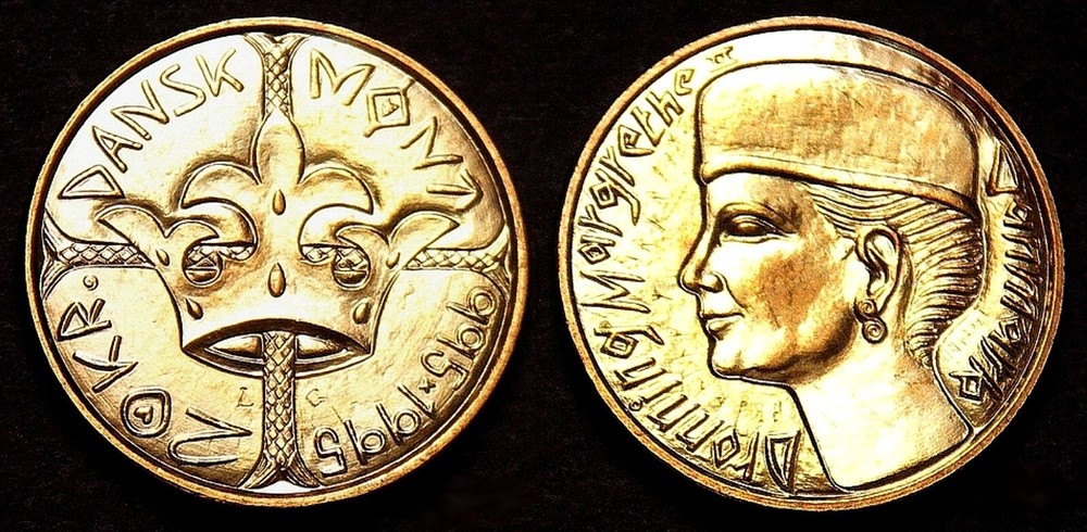 DENMARK 20 Kroner 1995 Commemorative KM 879 UNCIRCULATED