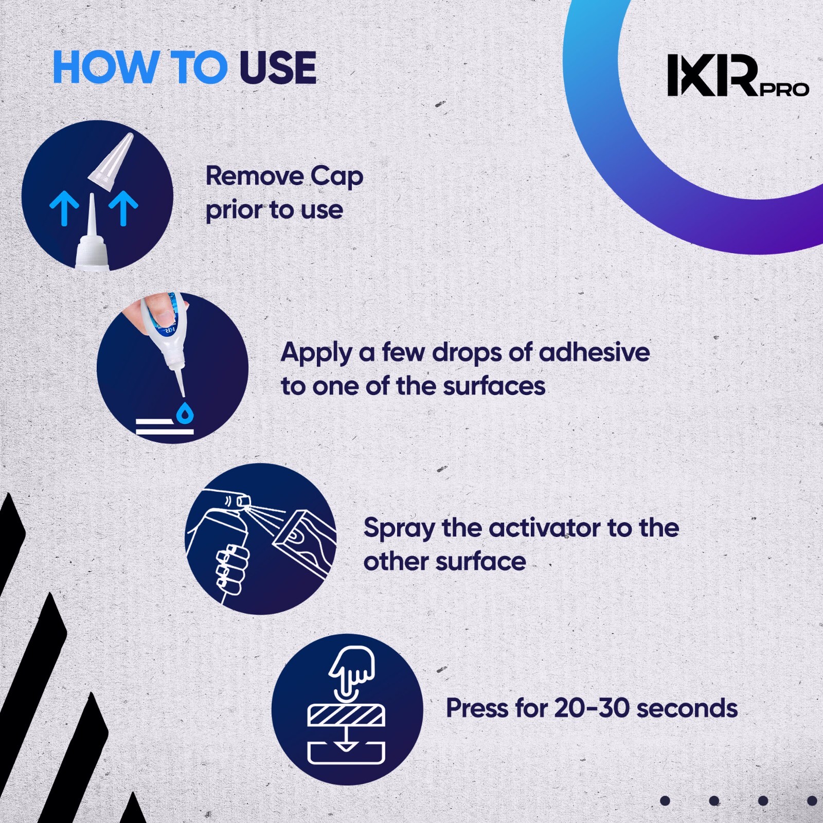 CA Glue with Activator Kit 3x1.75 oz. CA Glue (Thin Medium Thick) 16.9 oz.