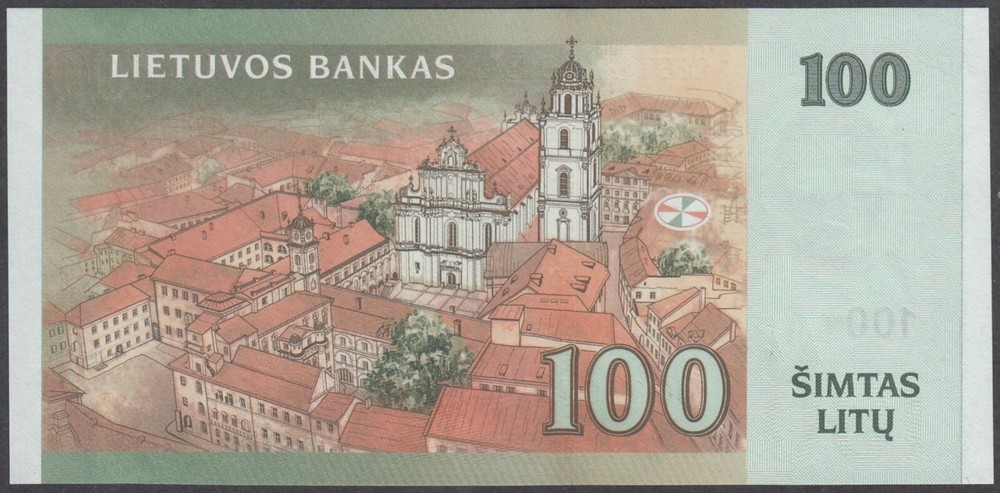 Lithuania 100 Litu 2007 UNC