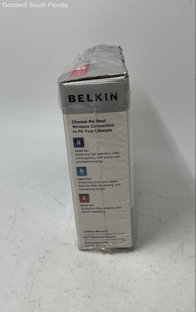 Belkin Basic Home Connectivity G Wireless USB Network Adapter Not Tested