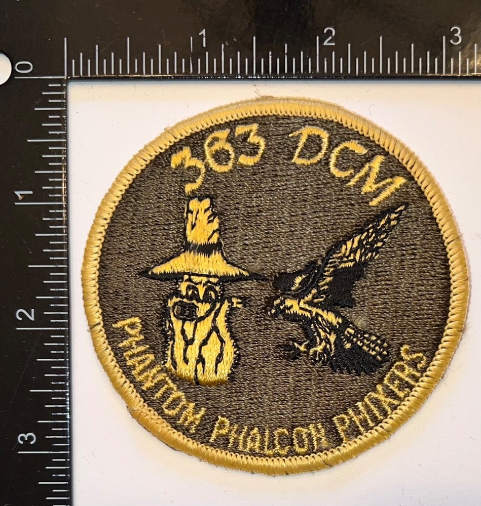 Cold War USAF US Air Force 363rd DCM Maintenance Phantom Phalcon Phixers Patch