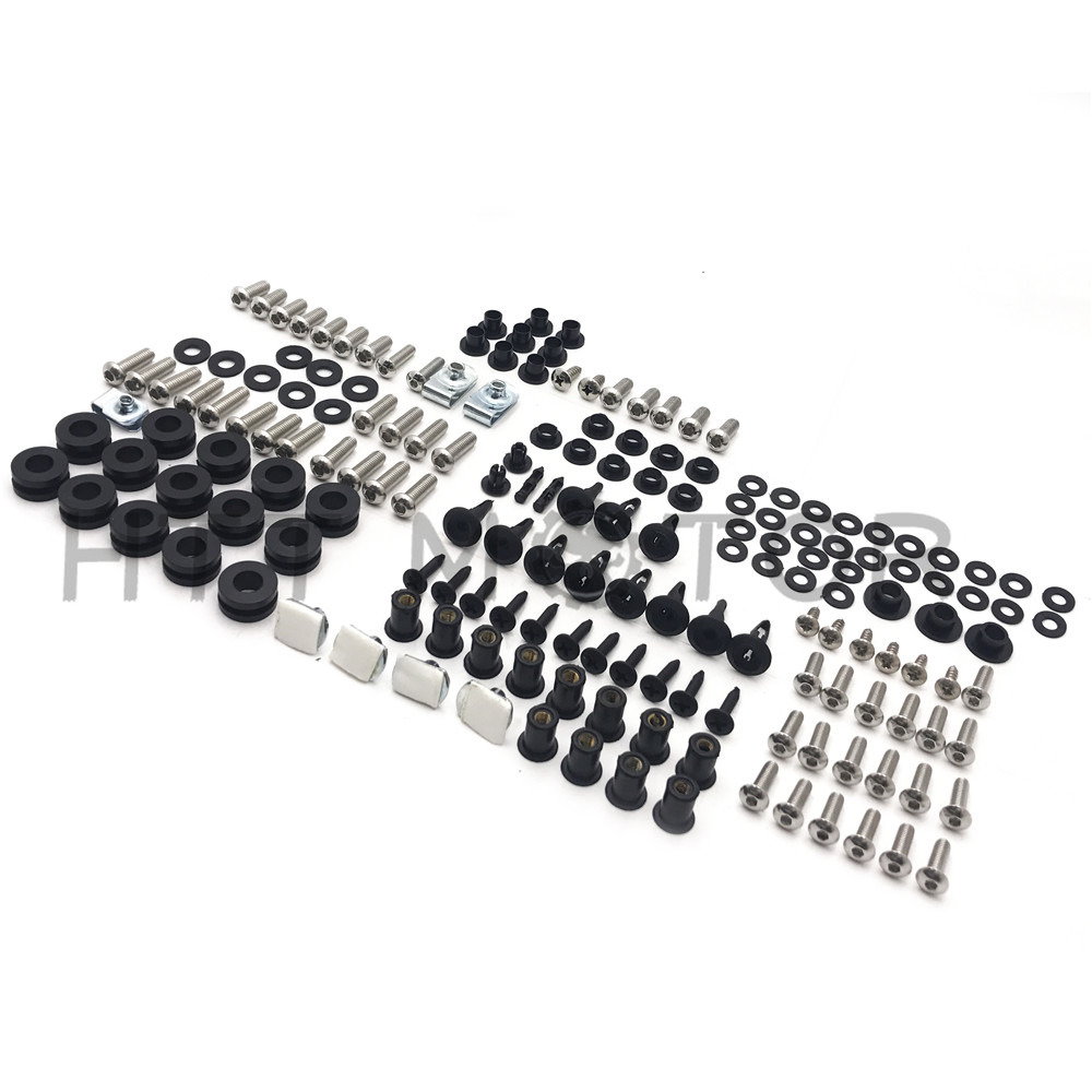 Motorcycle Complete Fairing Bolt Kit Body Screw Set for HONDA CBR600RR 2005-2006