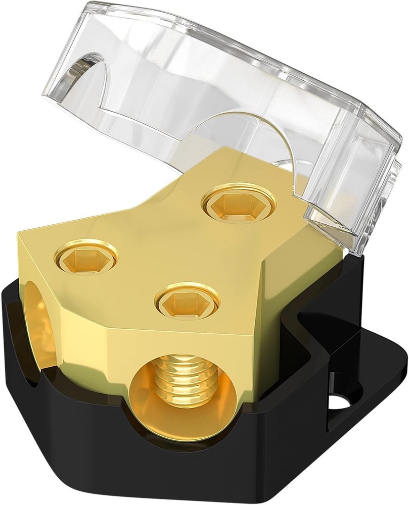 Vehicle Power Distribution Unit 12 Volt Audio System Copper Connection Component