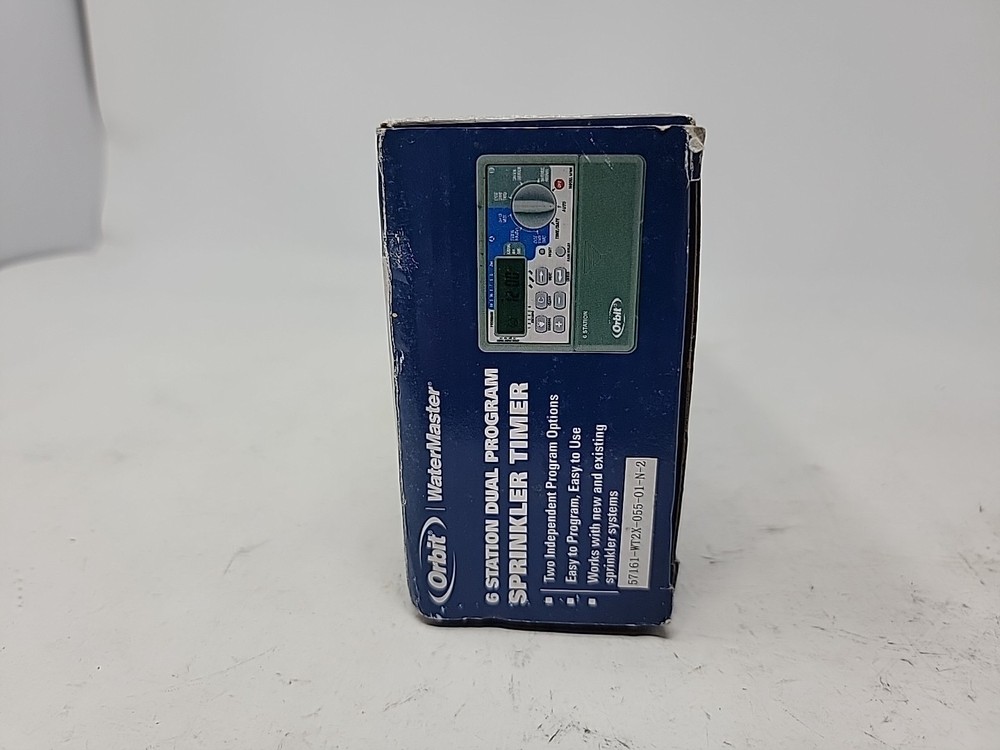 NEW! Orbit WaterMaster 6-Station Outdoor/Indoor Programable Sprinkler Timer