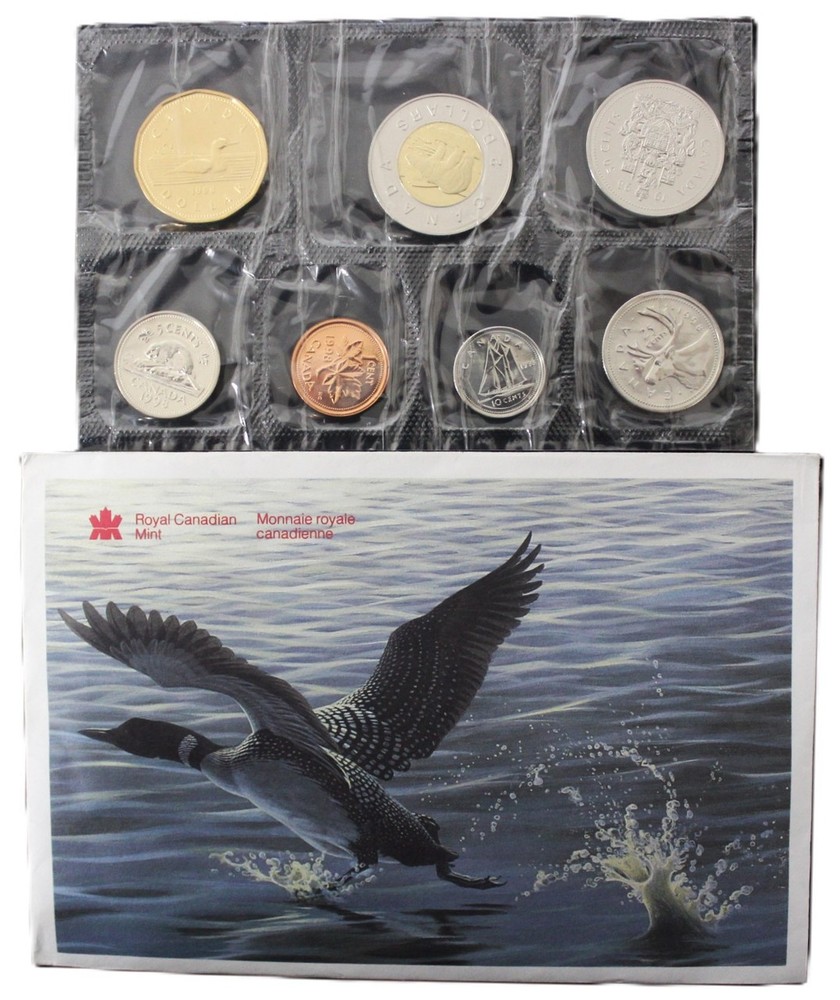 1998 Canada Proof Like "W" Mint Mark Set