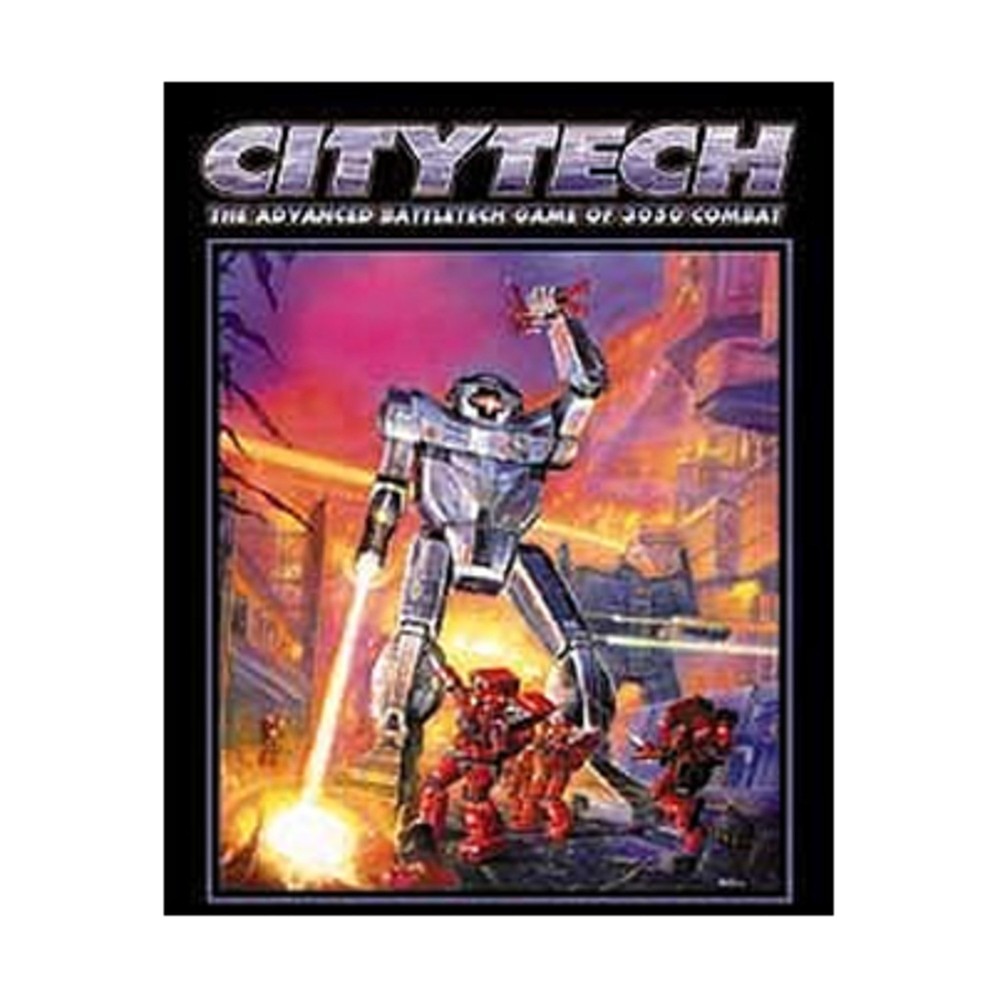 FASA Battletech Core Box Set Citytech (2nd Ed) VG+/EX