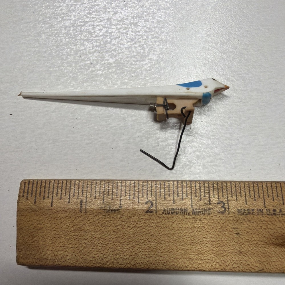 Vintage Germany Cuckoo Clock part Plastic Bird