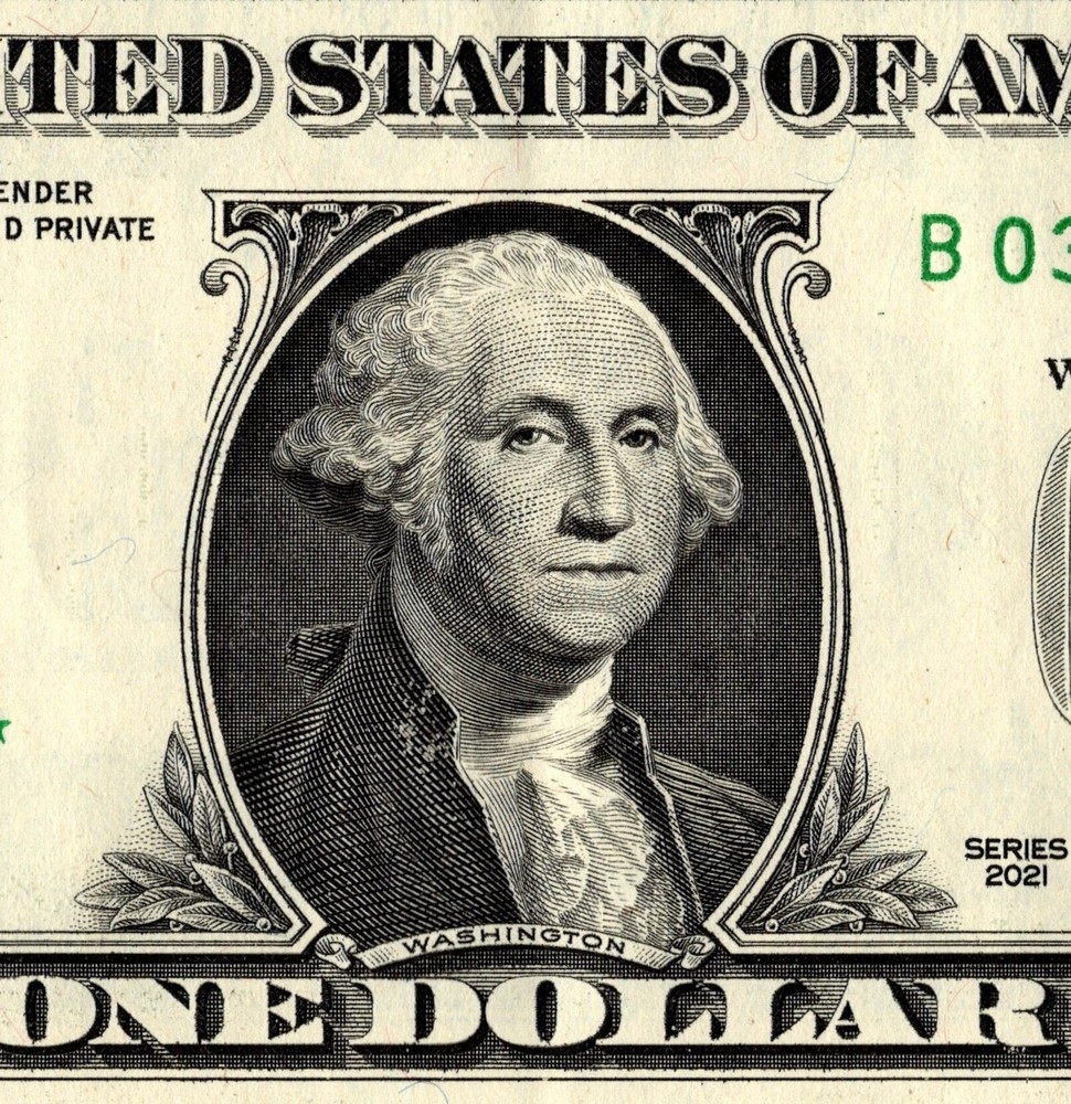 B STAR NOTE 2021 ONE DOLLAR B03952276* REGULAR RUN