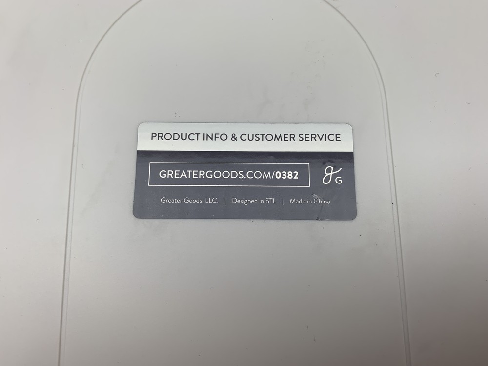 Bluetooth Body Composition Scale White - Weight Gurus