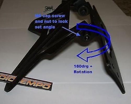 Universal Tail Tidy NEW number plate bracket