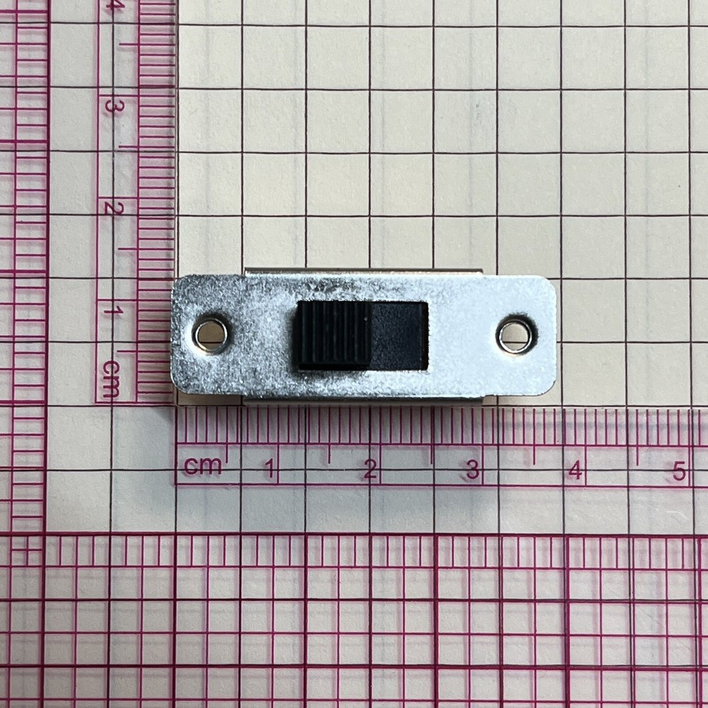 (5 Pcs) DPDT Slide Switch 500mA 250V