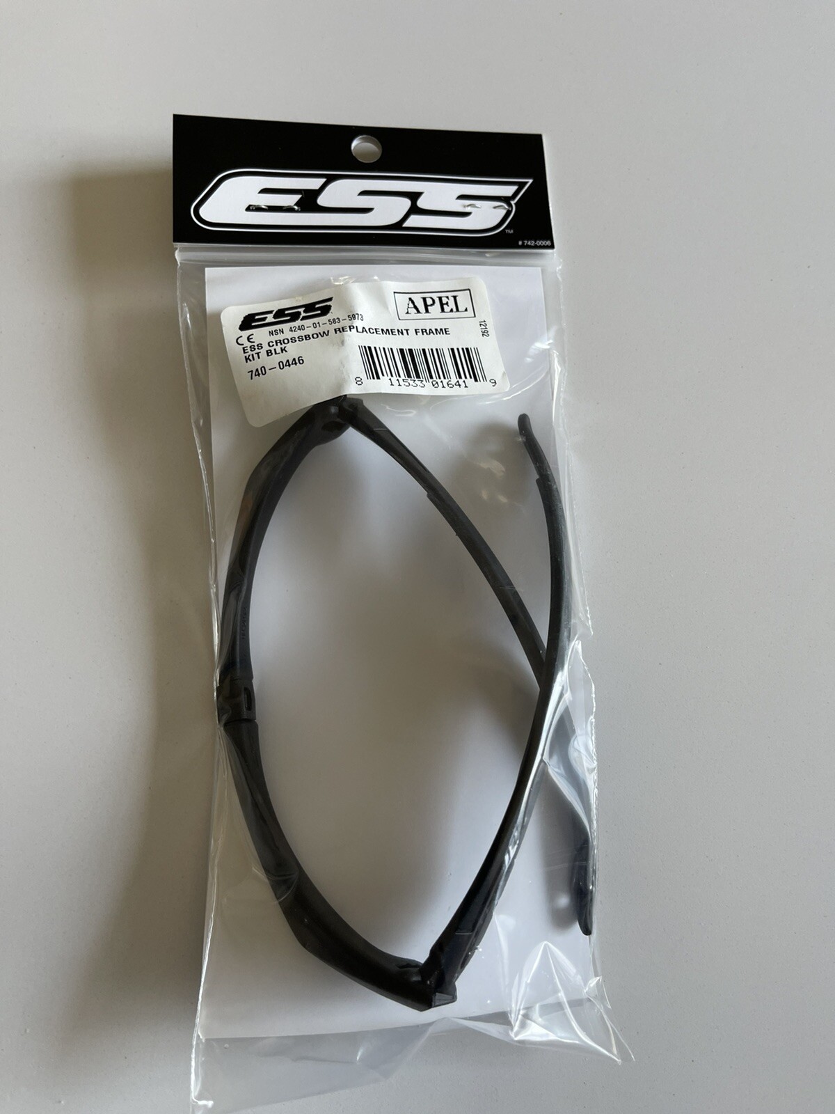 ESS 740-0446 Crossbow Replacement Frame Genuine US Military APEL Black