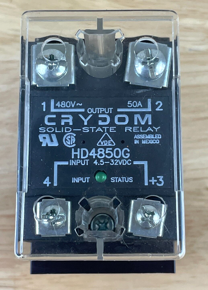 Crydom HD4850G Solid-State Relay, 4.5 - 32 VDC