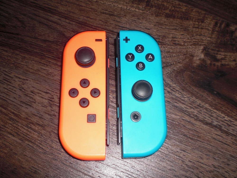 OEM Nintendo Switch Joy Con Pair Blue Red AUTHENTIC L R Left Right Controller