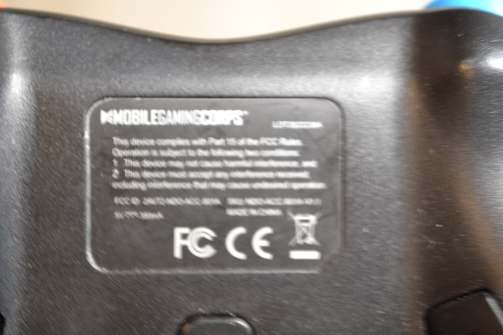 Mobile Gaming Corp Controller NDO-ACC-801A