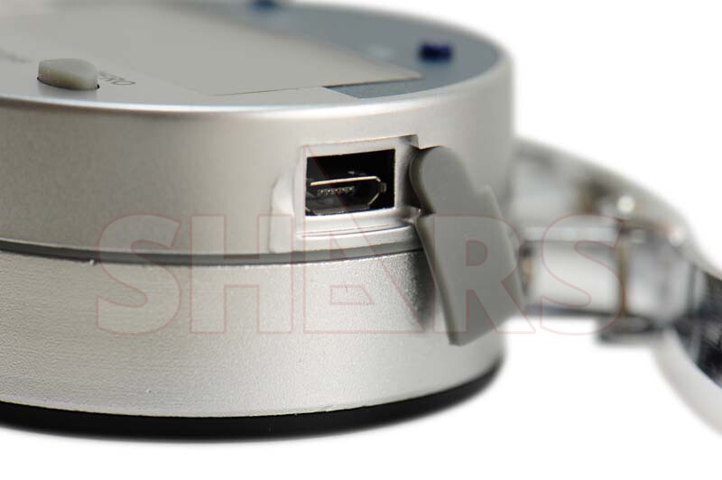 Shars 1" .0005" Electronic Digital Indicator with Lifting Level New #]