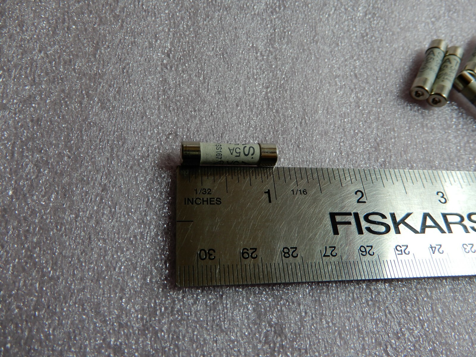 10 Pcs Atlas 6mm x 25mm 240V 5A BS1362 Ceramic Fuse