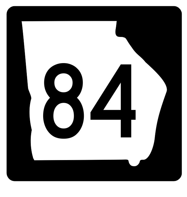 Georgia State Route 84 Sticker Decal