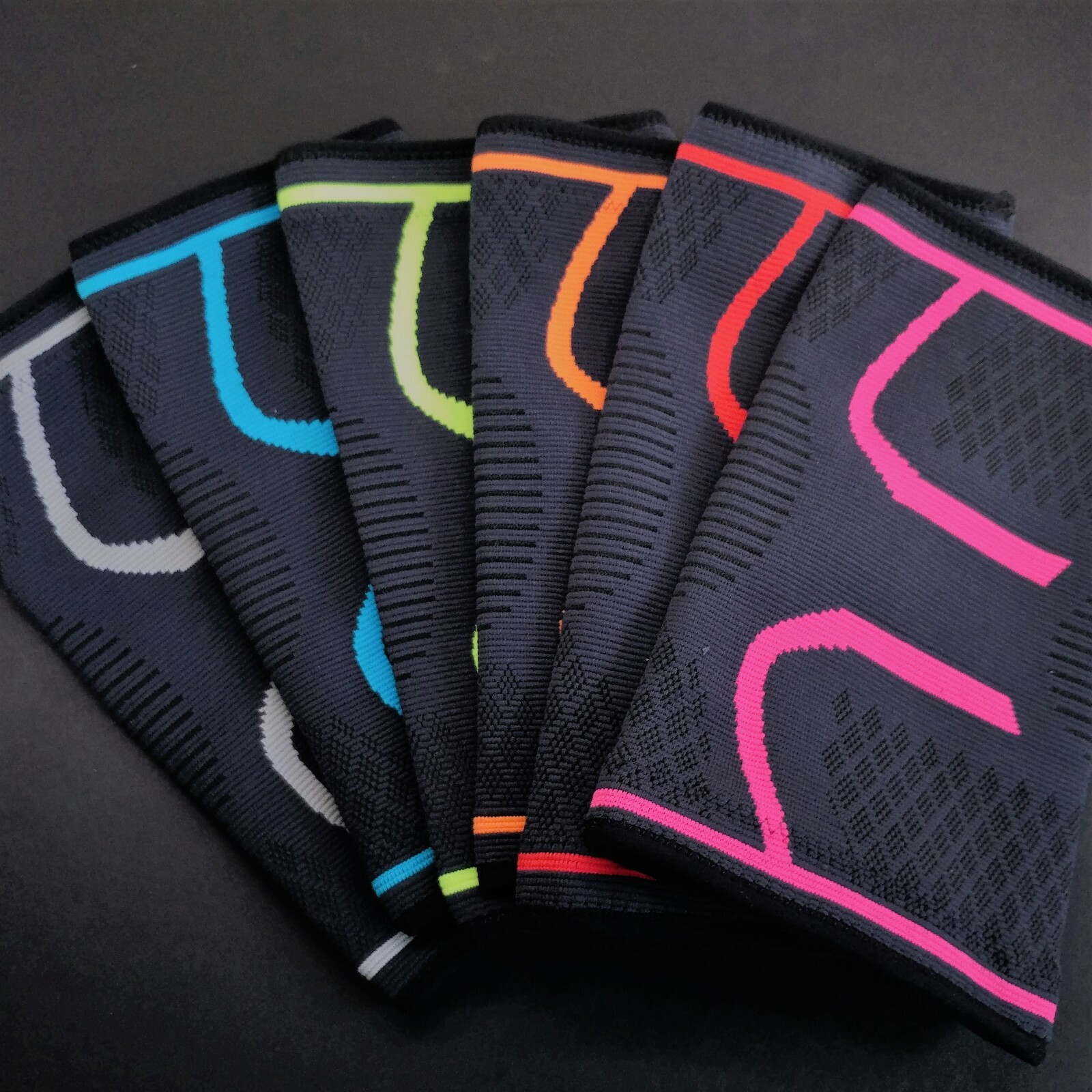 1x 2x Compression Knee Sleeve Brace/Running/Arthritis/Joint Support/Choose L-5XL