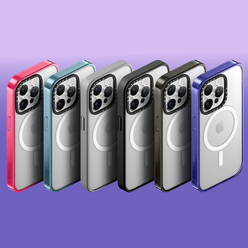 CASETiFY Compact iPhone 14 Pro Case 2X Mil-Grade Drop Tested 4ft Protection Clea