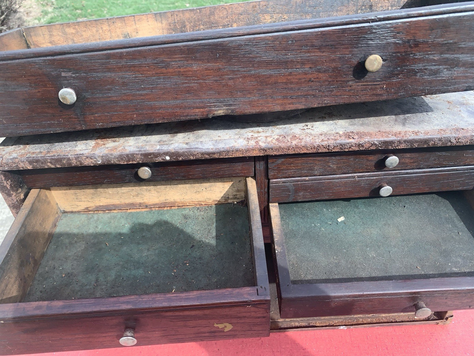 Survivor Metal Clad/Wood Machinist Toolbox Possibly SIPCO MFG ? Needs TLC