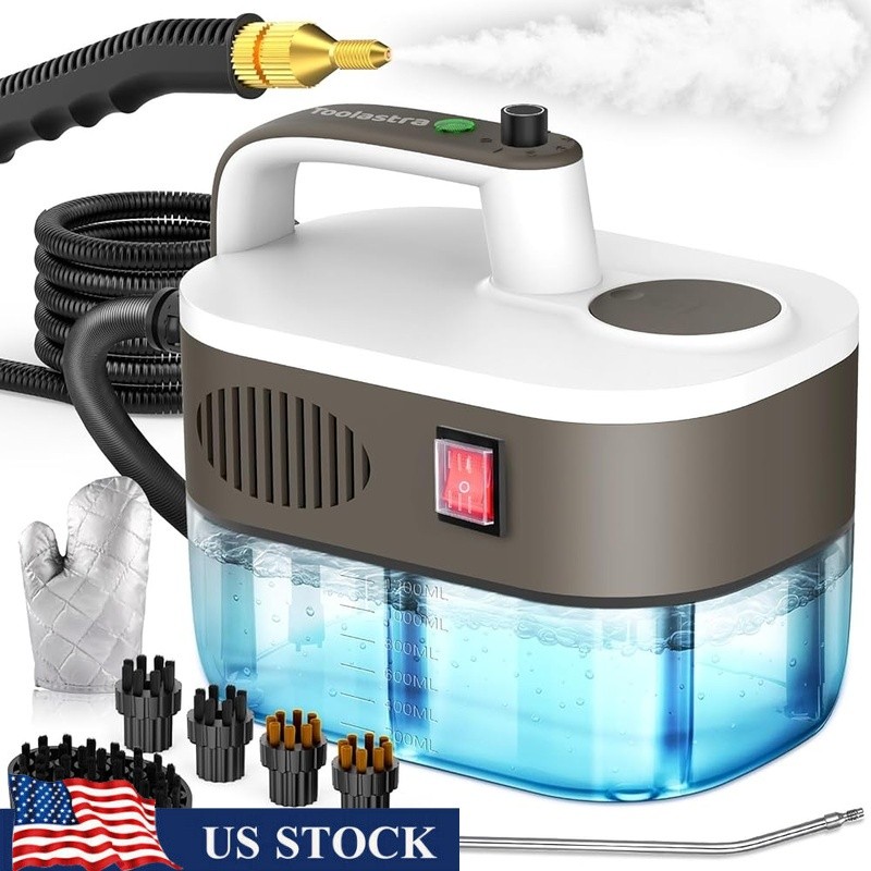 Heavy Duty Steam Cleaner Handheld Multi Surface Deep Cleaning Quick Heat New