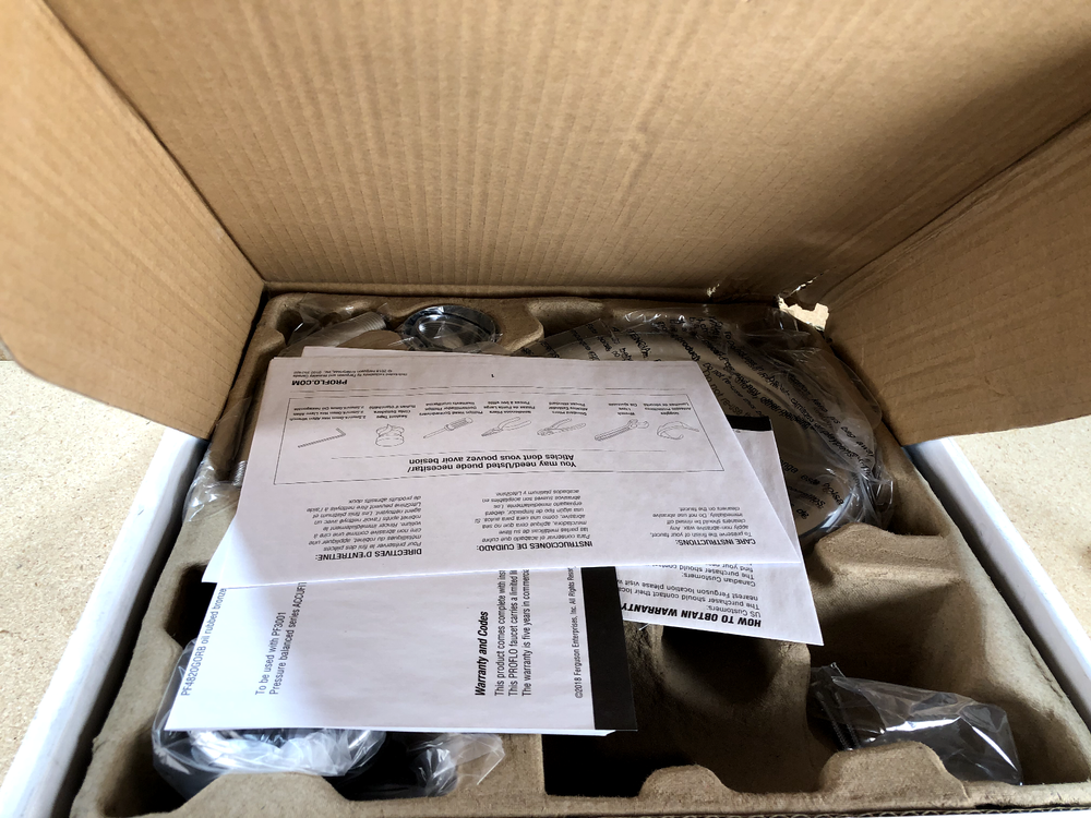 PROFLO PF4820GCP Bartlett Shower Only Trim Package - Chrome