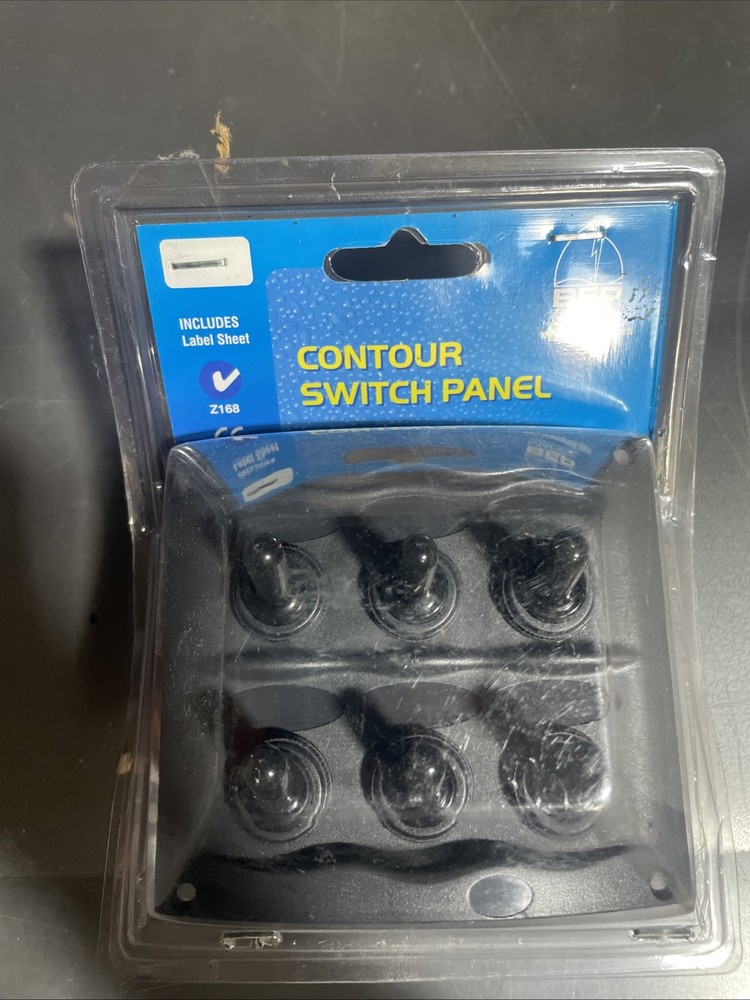 BEP Waterproof Panel - 6 Switches - 900-6WP