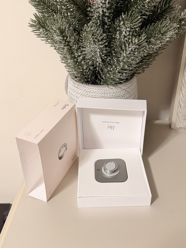 Oura Ring 4 Silver - Size 7